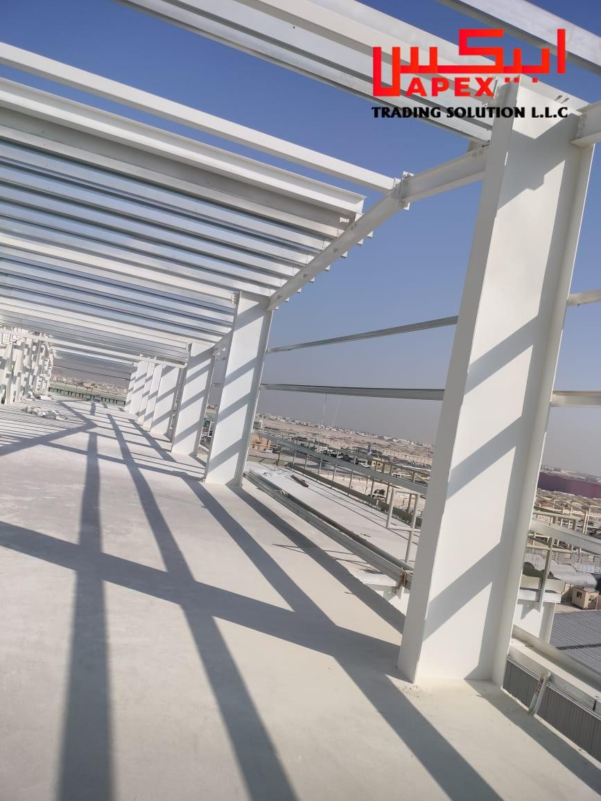 Intumescent fireproofing 3