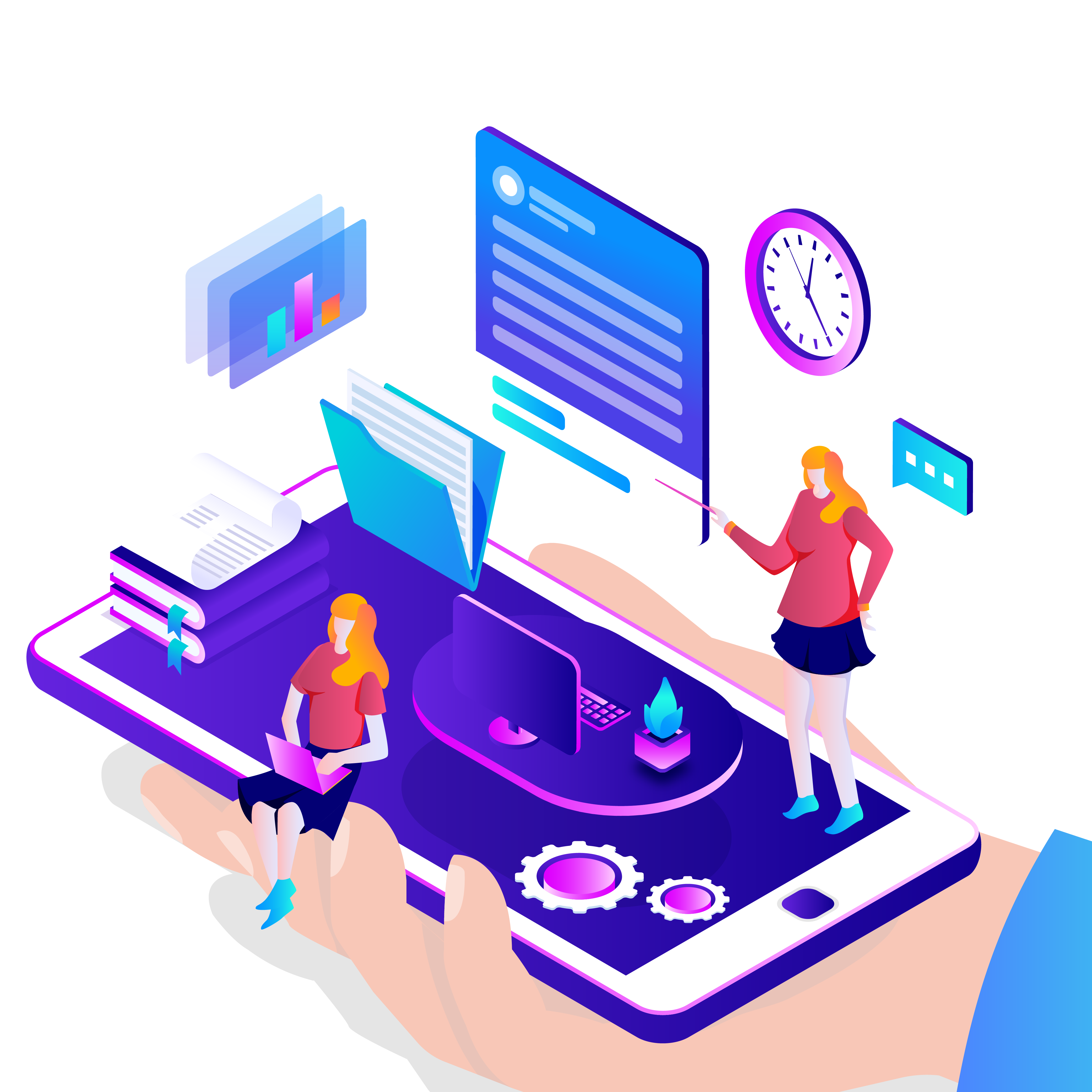 Who we serve illustration