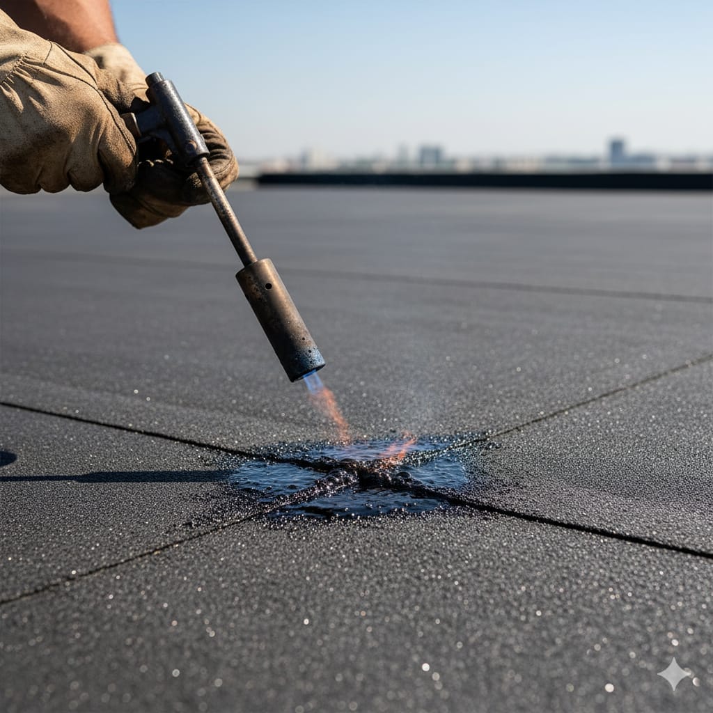 Bituminous Membrane Finish